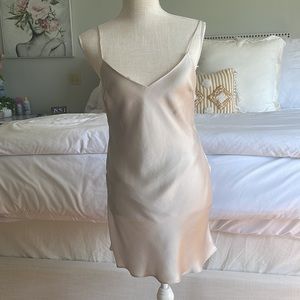 Zara satin dress